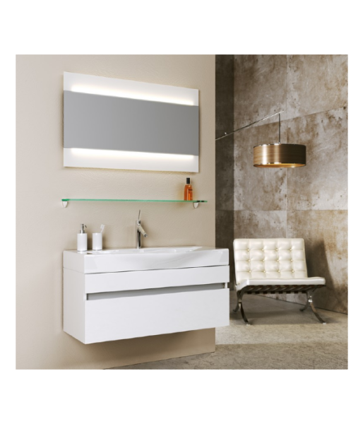 Тумба под раковину Aqwella Bergamo Бергамо (100 см) Ber.01.10/W